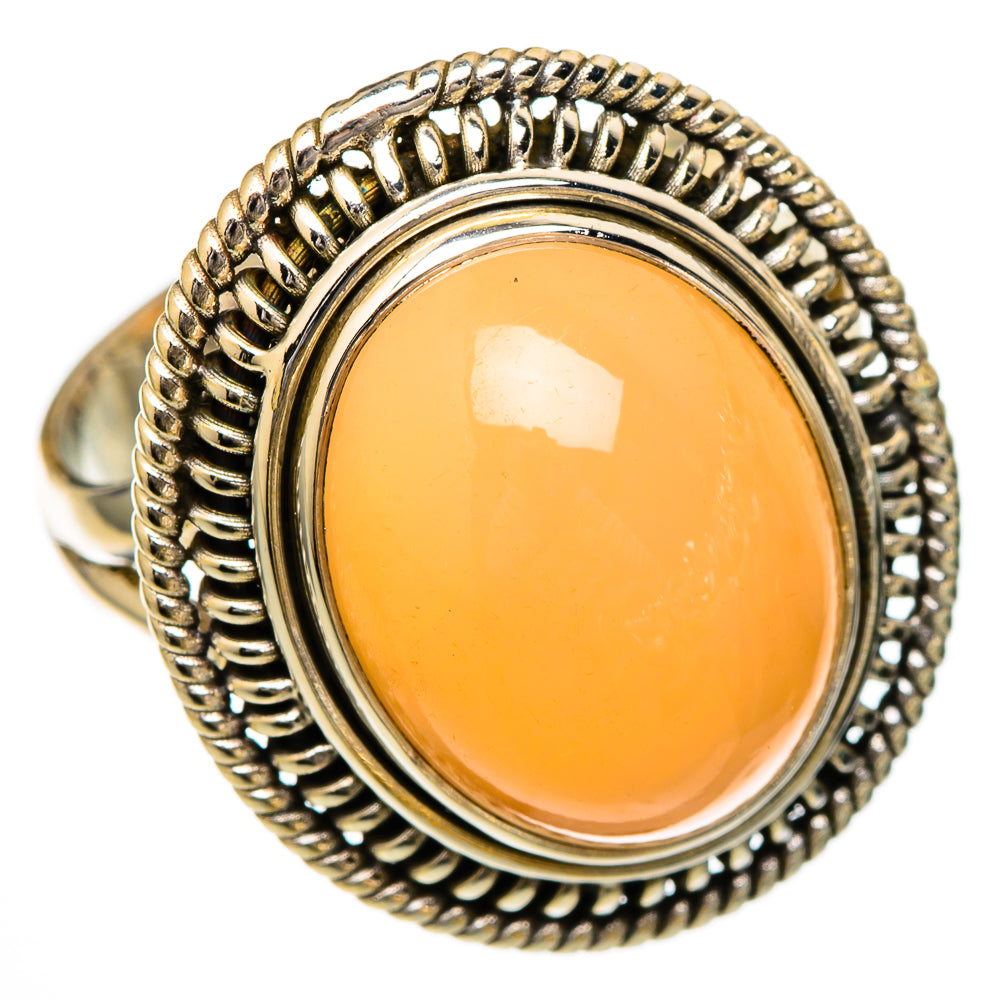 Sunstone Rings handcrafted by Ana Silver Co - RING102036
