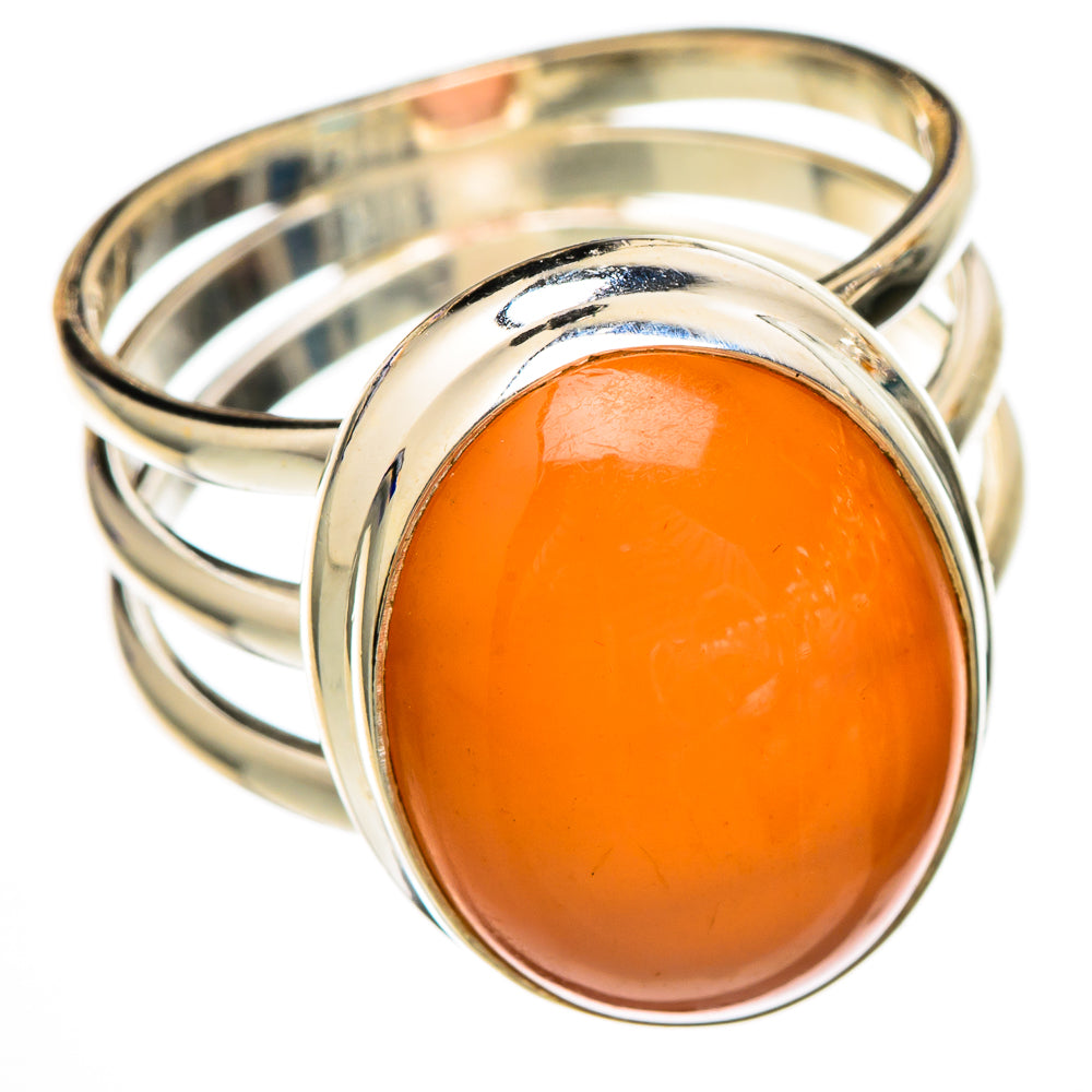 Sunstone Rings handcrafted by Ana Silver Co - RING102037