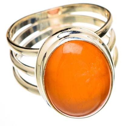 Sunstone Rings handcrafted by Ana Silver Co - RING102037