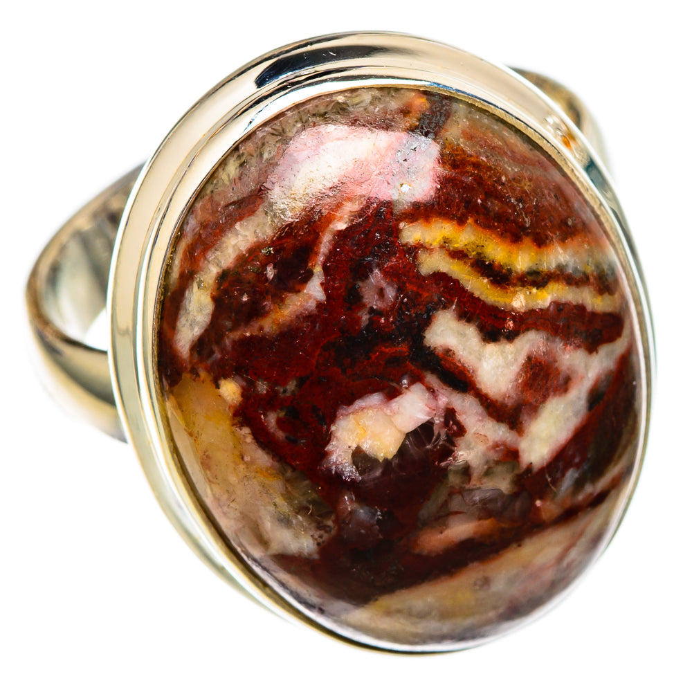 Red Jasper Rings handcrafted by Ana Silver Co - RING102041 - Photo 2