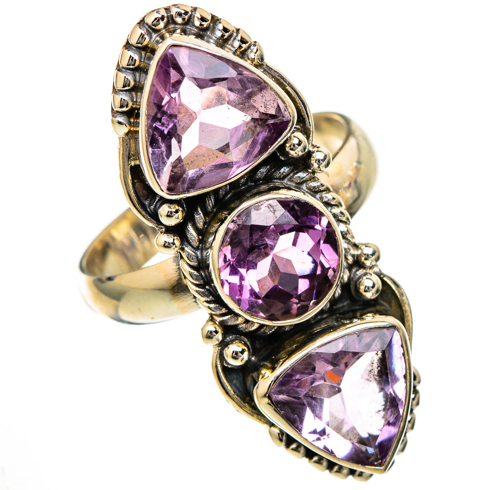 Amethyst Rings handcrafted by Ana Silver Co - RING102044