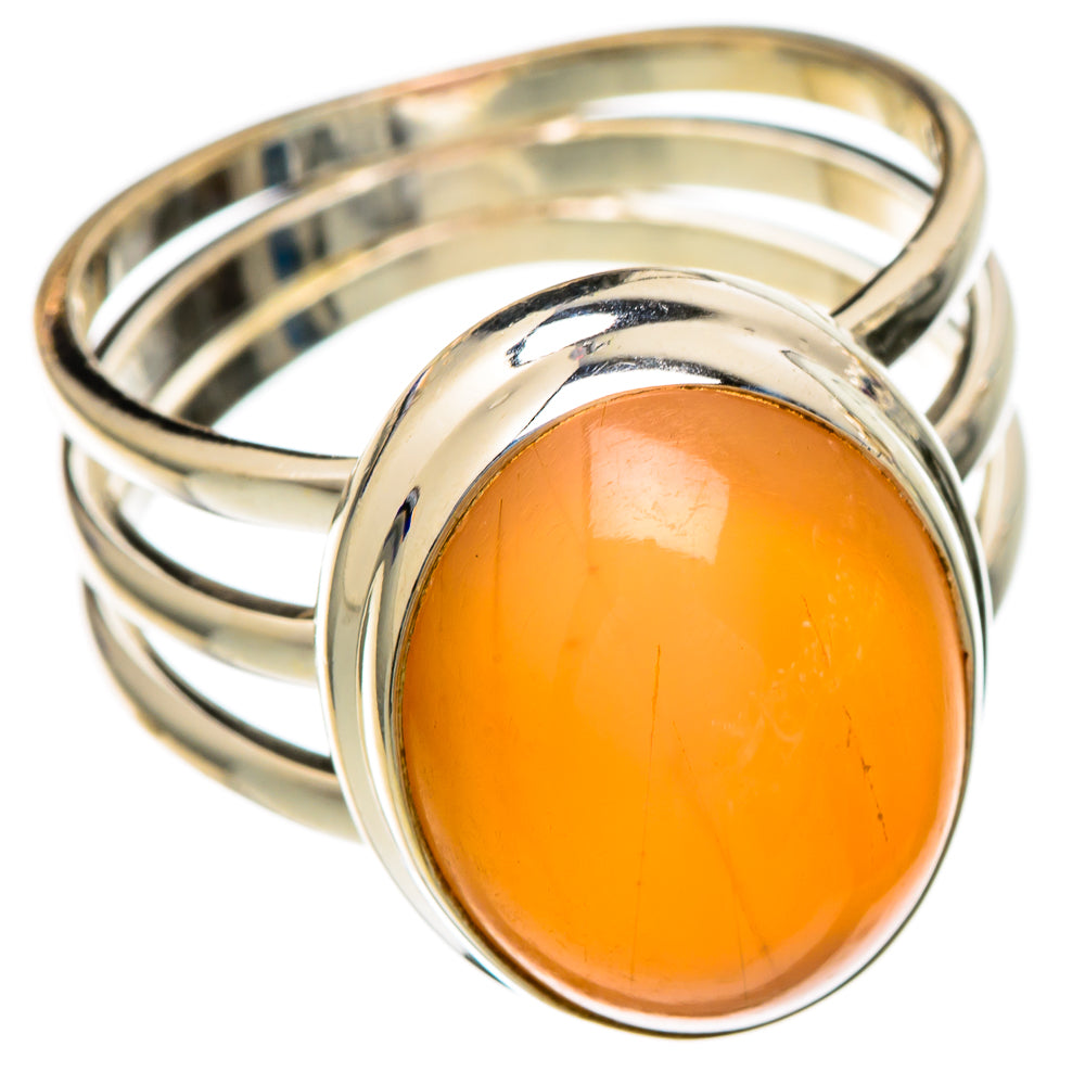 Sunstone Rings handcrafted by Ana Silver Co - RING102058