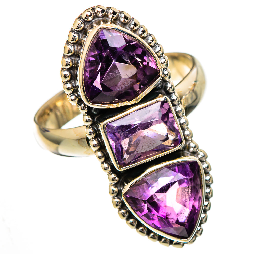 Amethyst Rings handcrafted by Ana Silver Co - RING102059