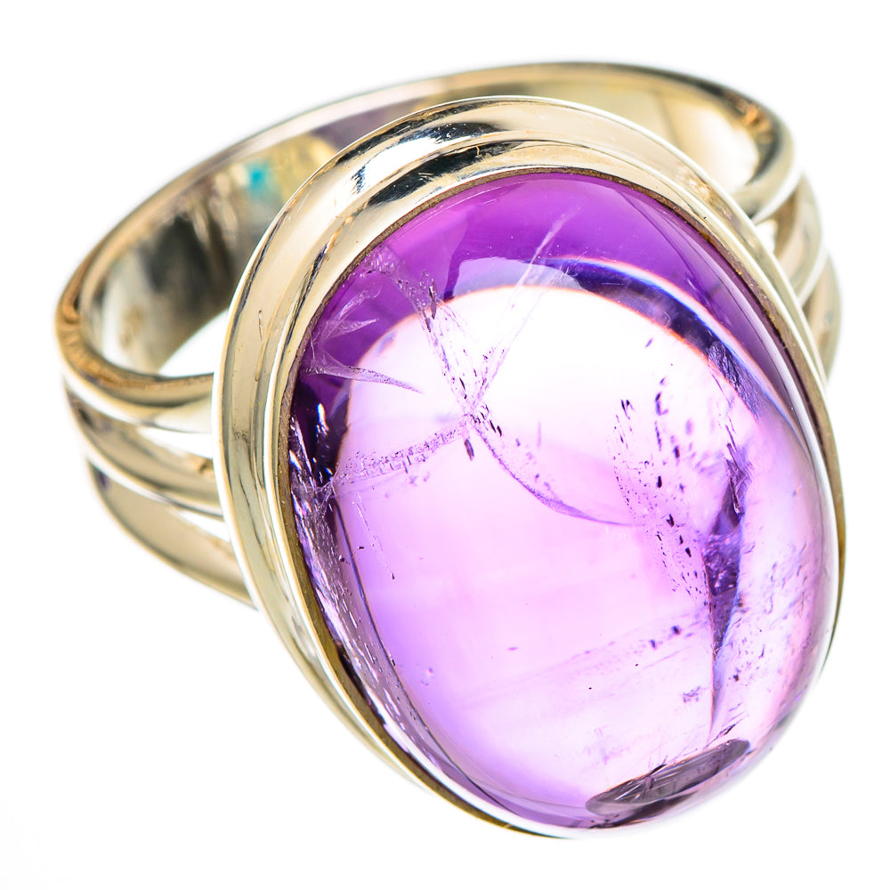 Amethyst Rings handcrafted by Ana Silver Co - RING102083 - Photo 2