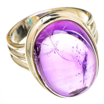 Amethyst Rings handcrafted by Ana Silver Co - RING102083 - Photo 2