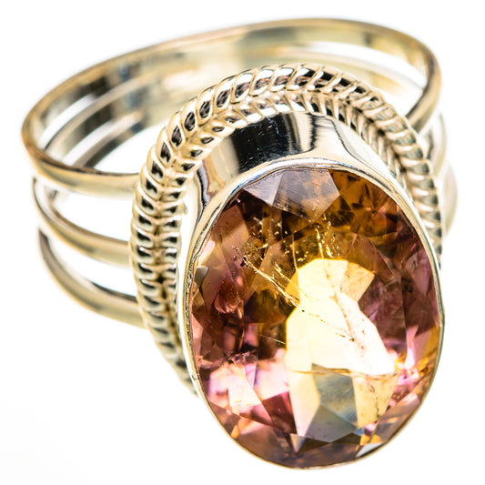Ametrine Rings handcrafted by Ana Silver Co - RING102091 - Photo 2