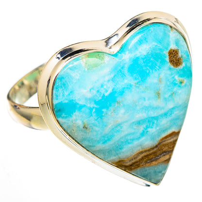 Larimar Rings handcrafted by Ana Silver Co - RING102105