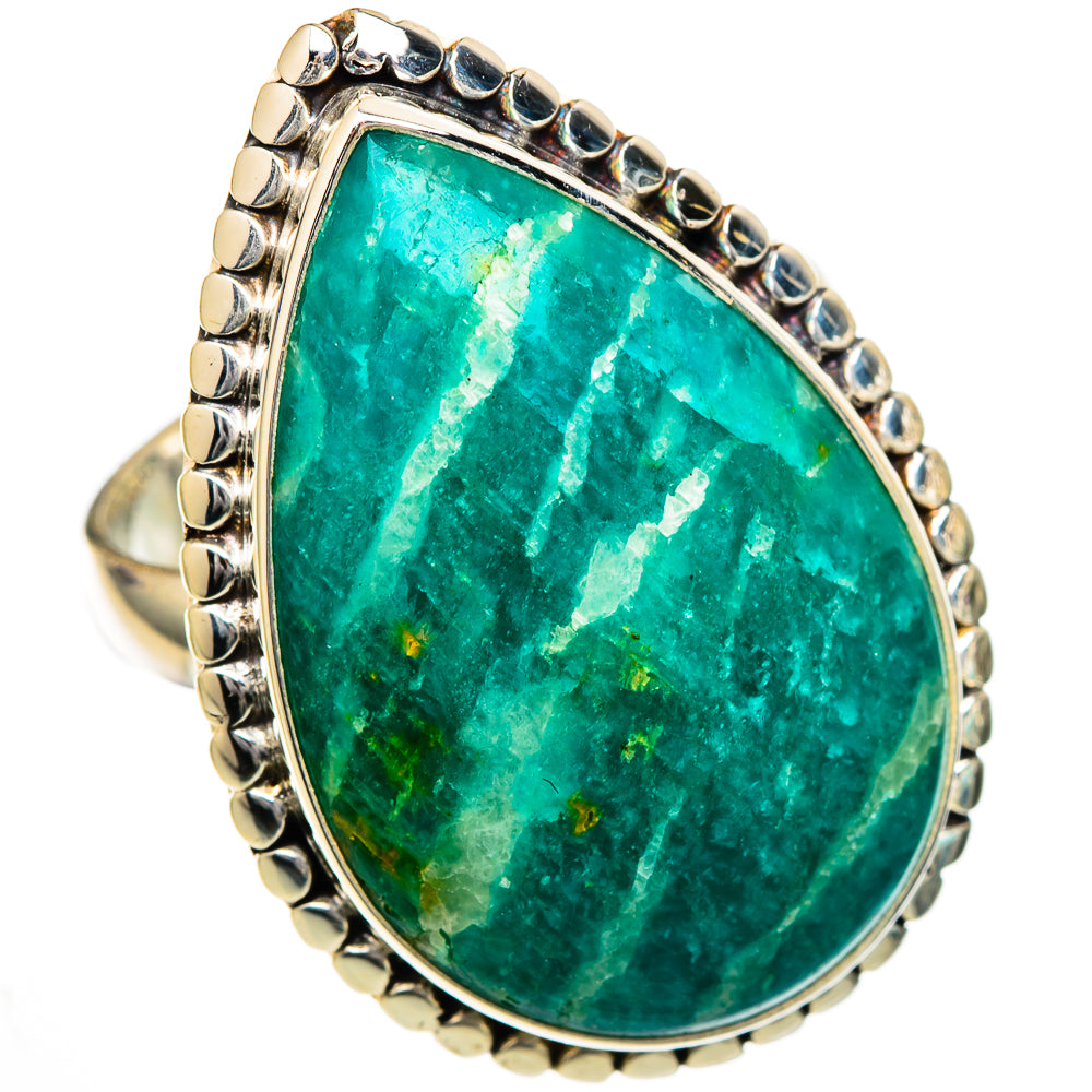 Amazonite Rings handcrafted by Ana Silver Co - RING102108