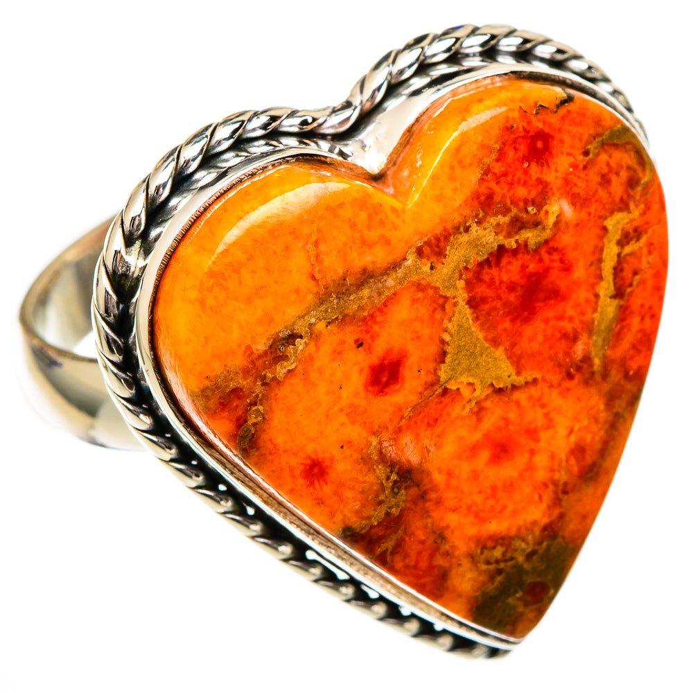 Sponge Coral Rings handcrafted by Ana Silver Co - RING102115