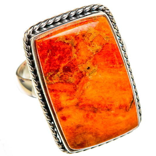 Sponge Coral Rings handcrafted by Ana Silver Co - RING102116