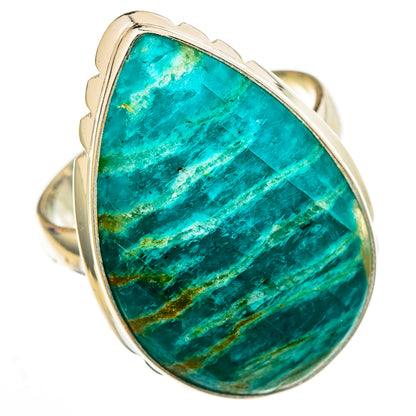 Amazonite Rings handcrafted by Ana Silver Co - RING102146 - Photo 2