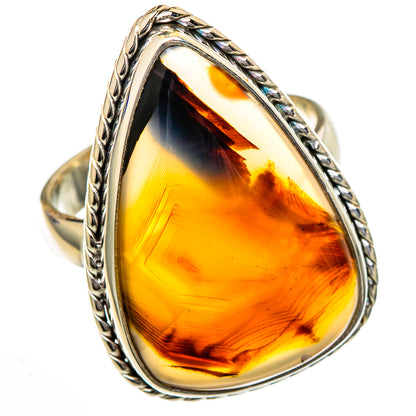 Montana Agate Rings handcrafted by Ana Silver Co - RING102150 - Photo 2
