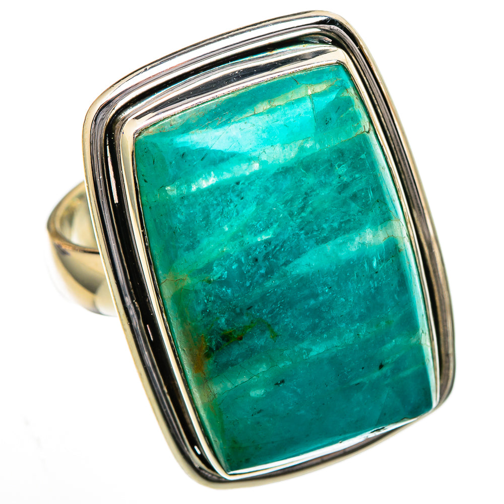 Amazonite Rings handcrafted by Ana Silver Co - RING102187