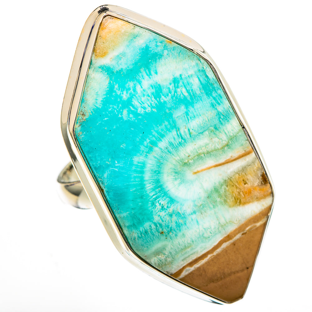 Peruvian Opal Rings handcrafted by Ana Silver Co - RING102190
