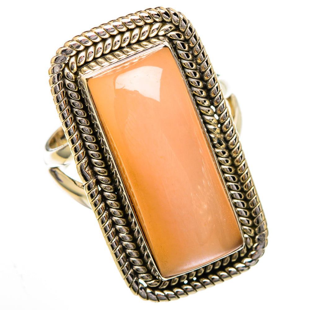 Sunstone Rings handcrafted by Ana Silver Co - RING102193