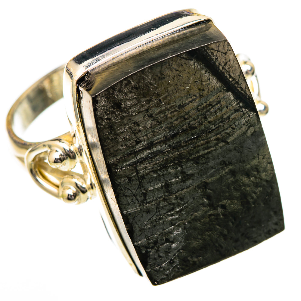 Shungite Rings handcrafted by Ana Silver Co - RING102205 - Photo 2