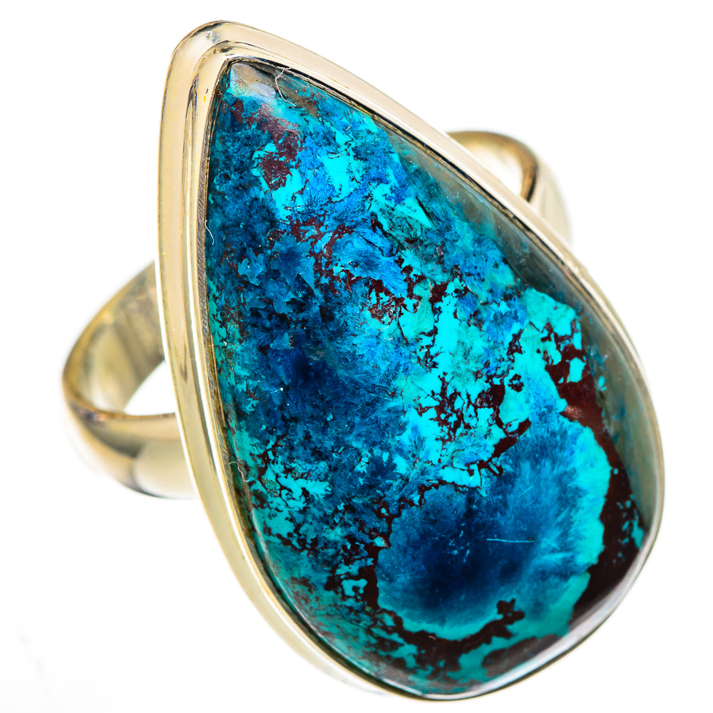 Shattuckite Rings handcrafted by Ana Silver Co - RING102215 - Photo 2