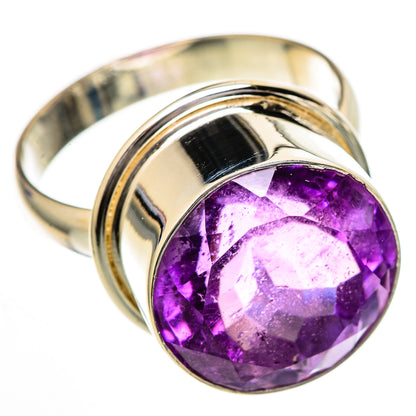 Amethyst Rings handcrafted by Ana Silver Co - RING102238 - Photo 2