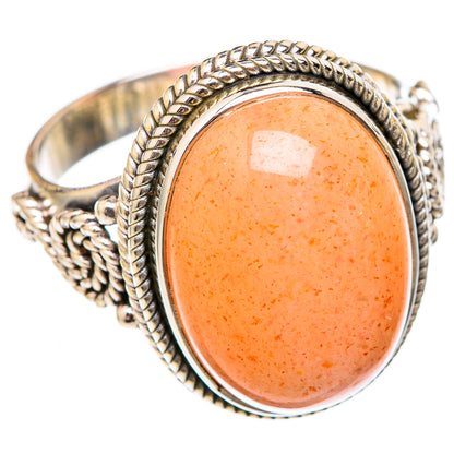 Sunstone Rings handcrafted by Ana Silver Co - RING102249 - Photo 2
