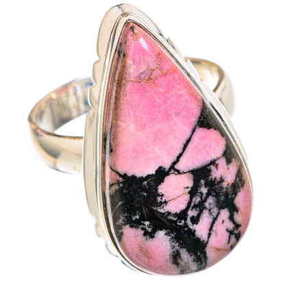 Rhodonite Rings handcrafted by Ana Silver Co - RING102252 - Photo 2