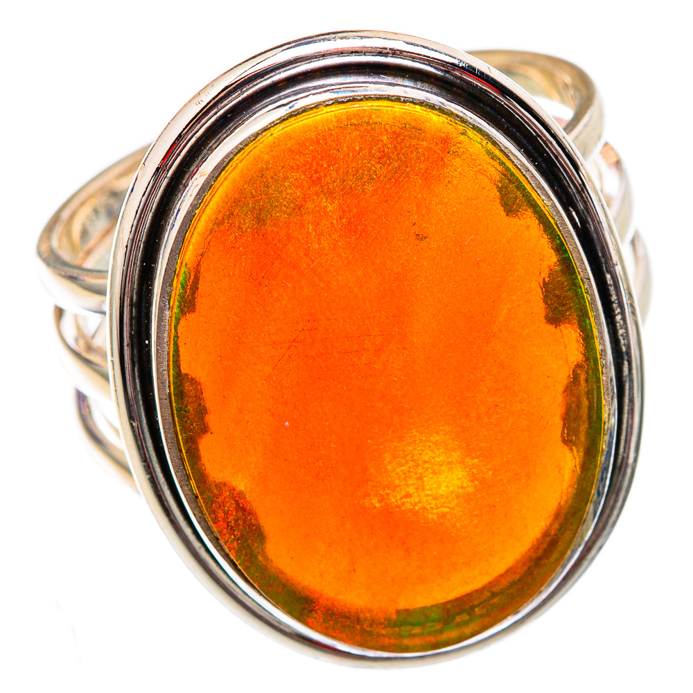 Aura Opal Rings handcrafted by Ana Silver Co - RING102268 - Photo 2