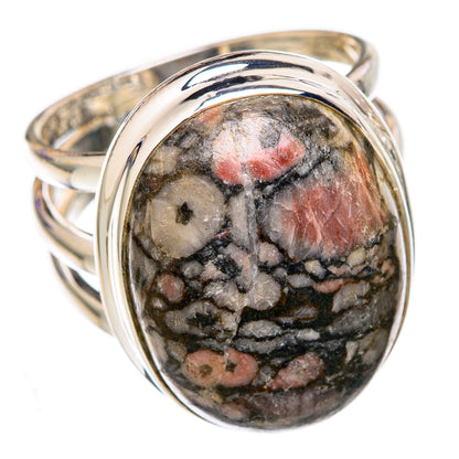 Crinoid Fossil Rings handcrafted by Ana Silver Co - RING102276 - Photo 2