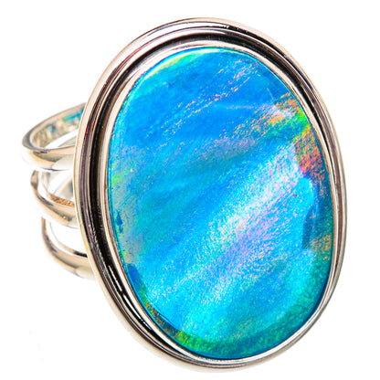 Aura Opal Rings handcrafted by Ana Silver Co - RING102299