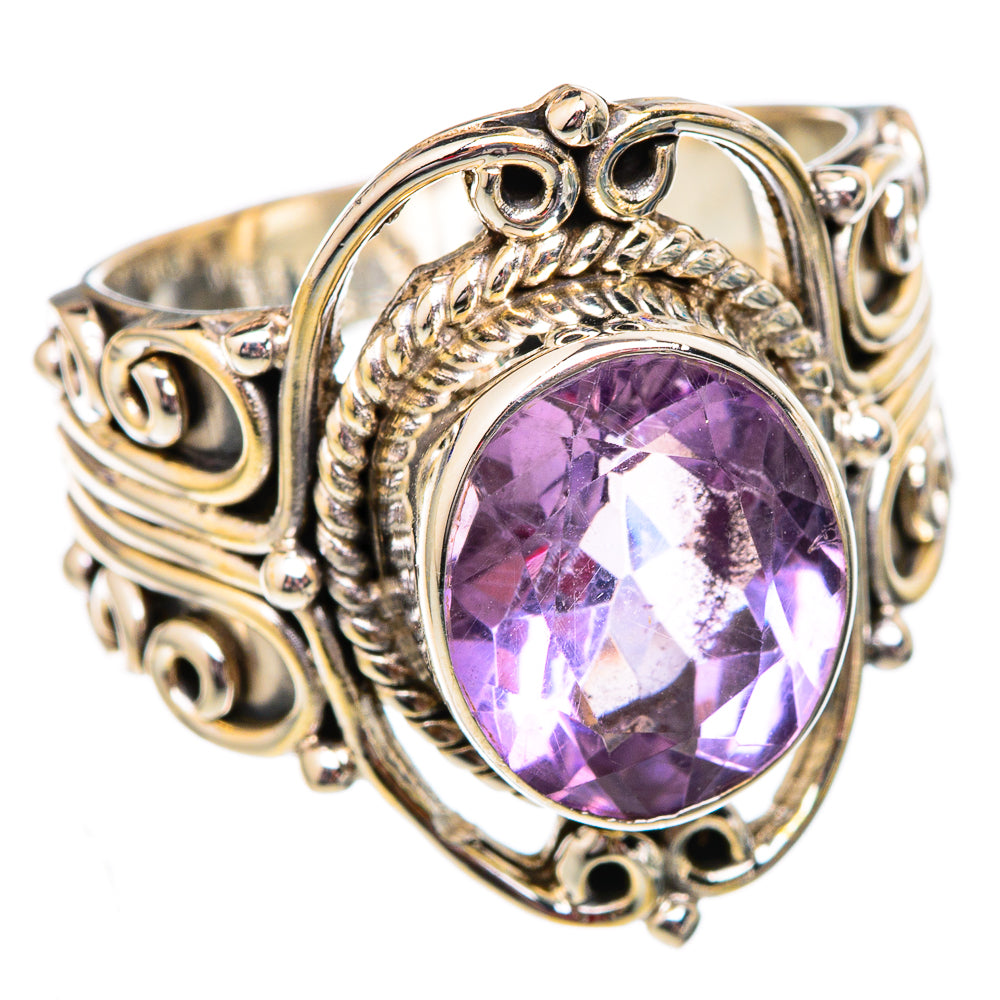 Amethyst Rings handcrafted by Ana Silver Co - RING102312