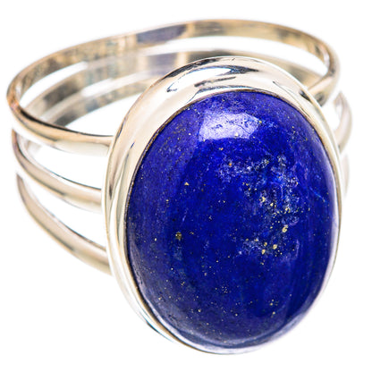 Lapis Lazuli Rings handcrafted by Ana Silver Co - RING102329 - Photo 2