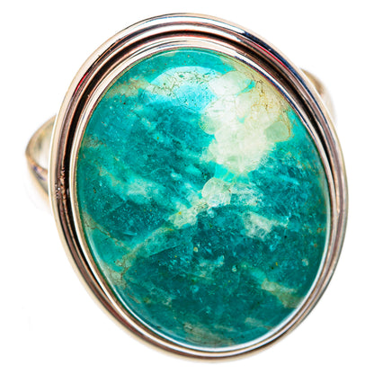 Amazonite Rings handcrafted by Ana Silver Co - RING102331 - Photo 2