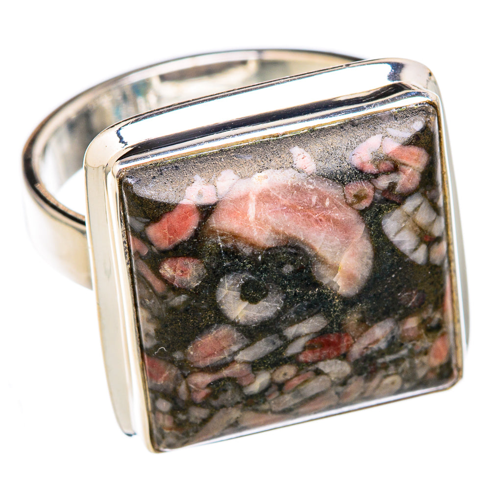 Crinoid Fossil Rings handcrafted by Ana Silver Co - RING102333