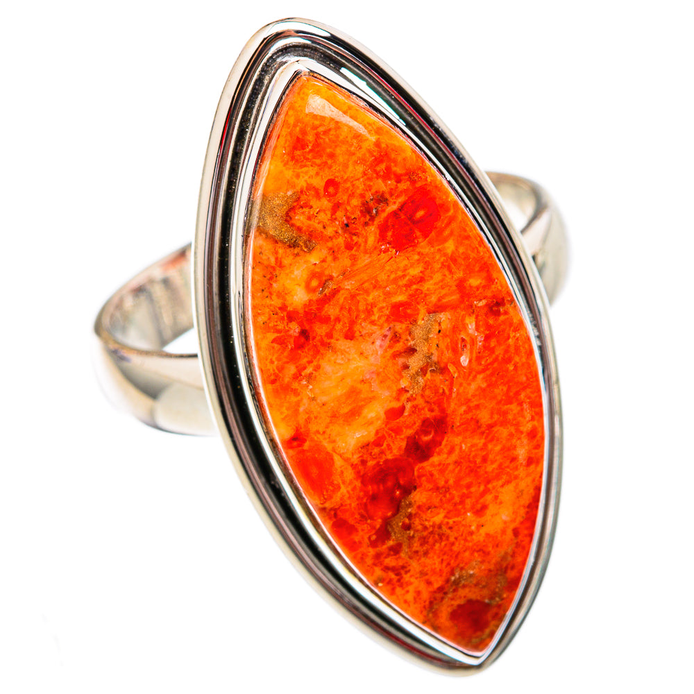 Sponge Coral Rings handcrafted by Ana Silver Co - RING102335 - Photo 2