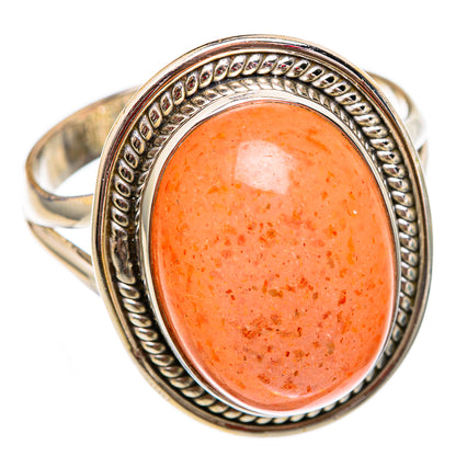 Sunstone Rings handcrafted by Ana Silver Co - RING102336 - Photo 2