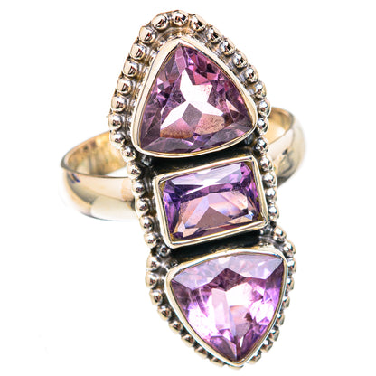 Amethyst Rings handcrafted by Ana Silver Co - RING102338 - Photo 2