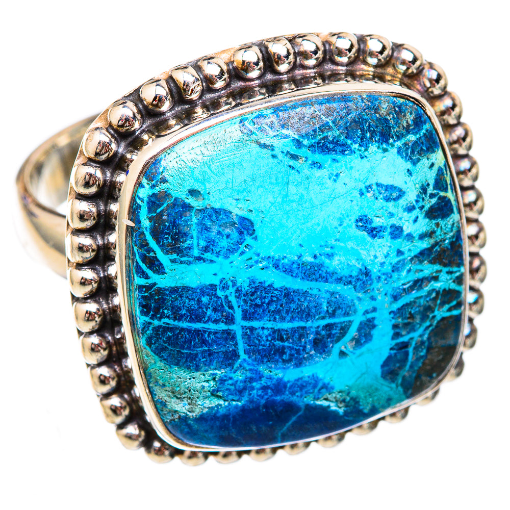 Shattuckite Rings handcrafted by Ana Silver Co - RING102351 - Photo 2