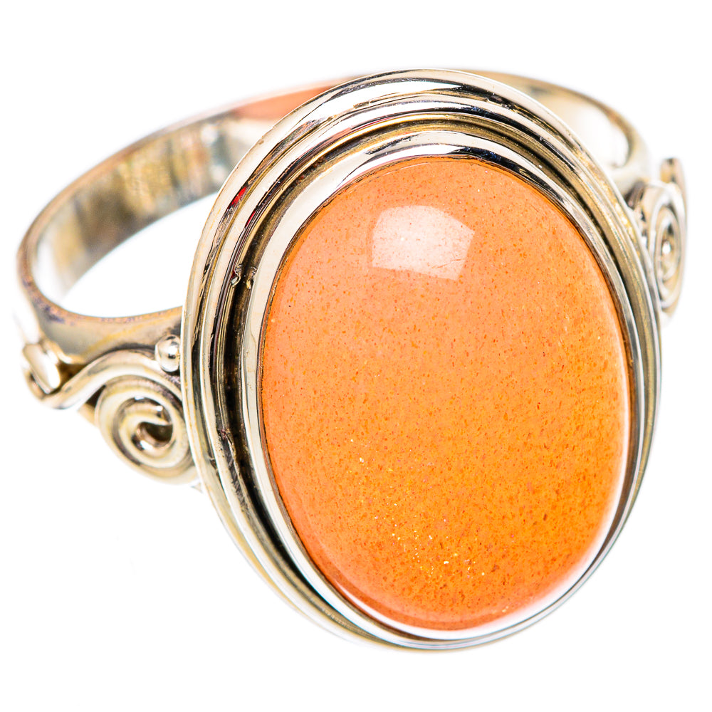 Sunstone Rings handcrafted by Ana Silver Co - RING102358