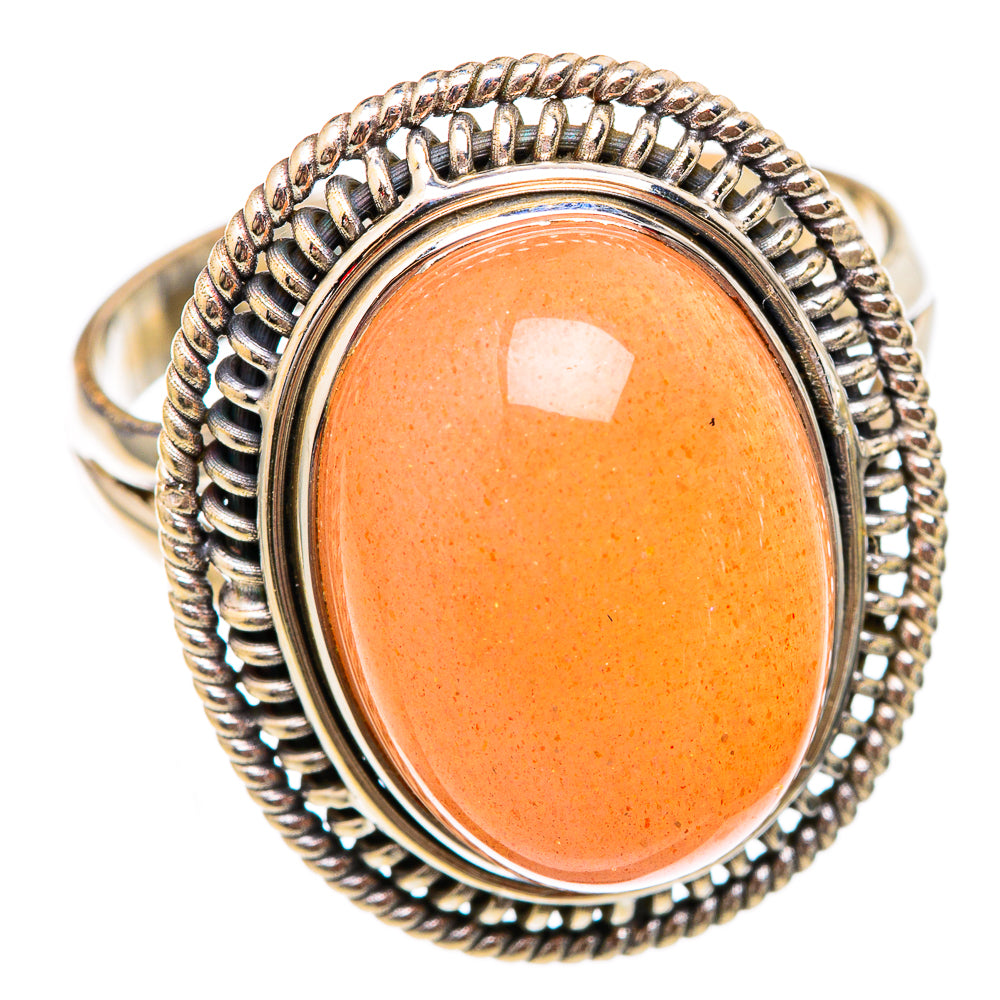 Sunstone Rings handcrafted by Ana Silver Co - RING102377 - Photo 2