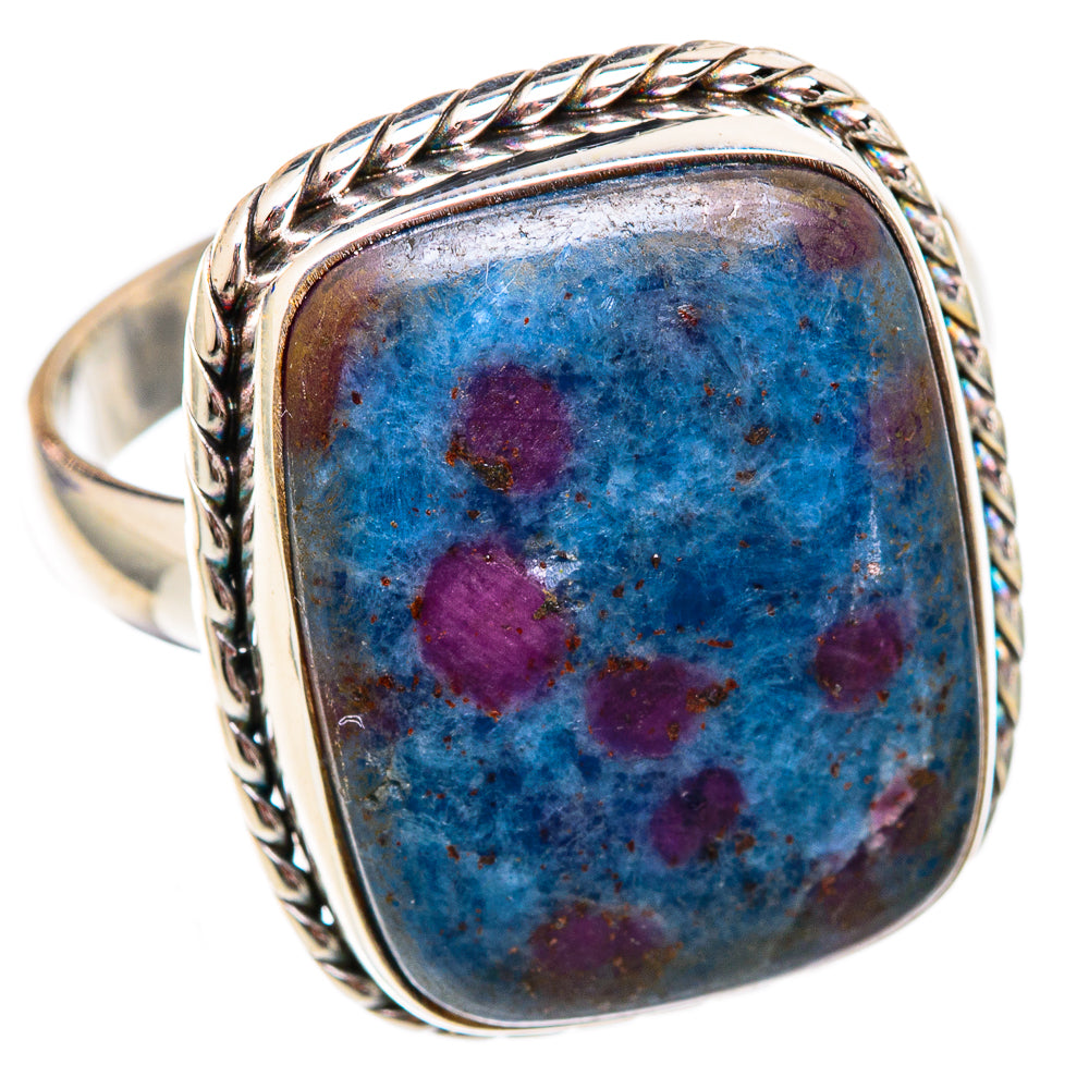 Ruby Fuchsite Rings handcrafted by Ana Silver Co - RING102387