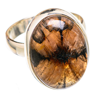 Chiastolite Rings handcrafted by Ana Silver Co - RING102392 - Photo 2