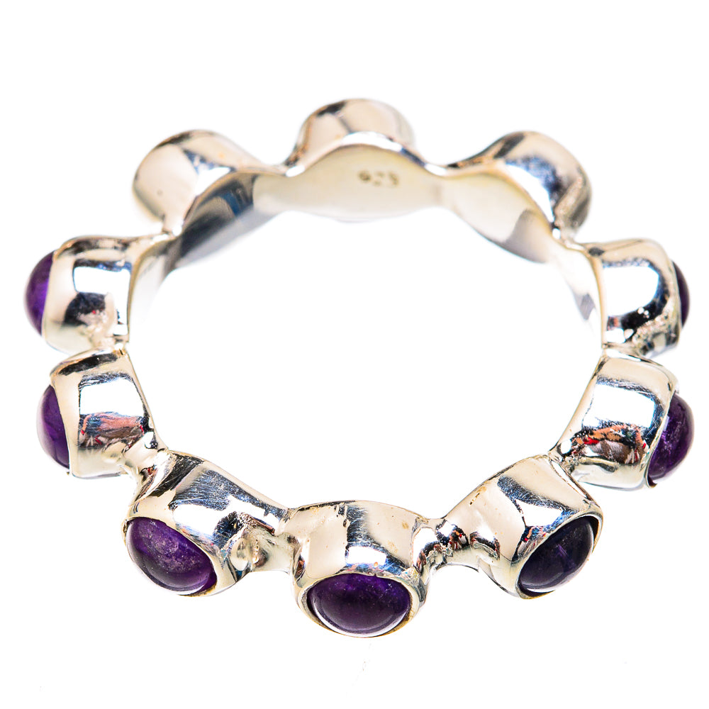 Amethyst Rings handcrafted by Ana Silver Co - RING102397 - Photo 2