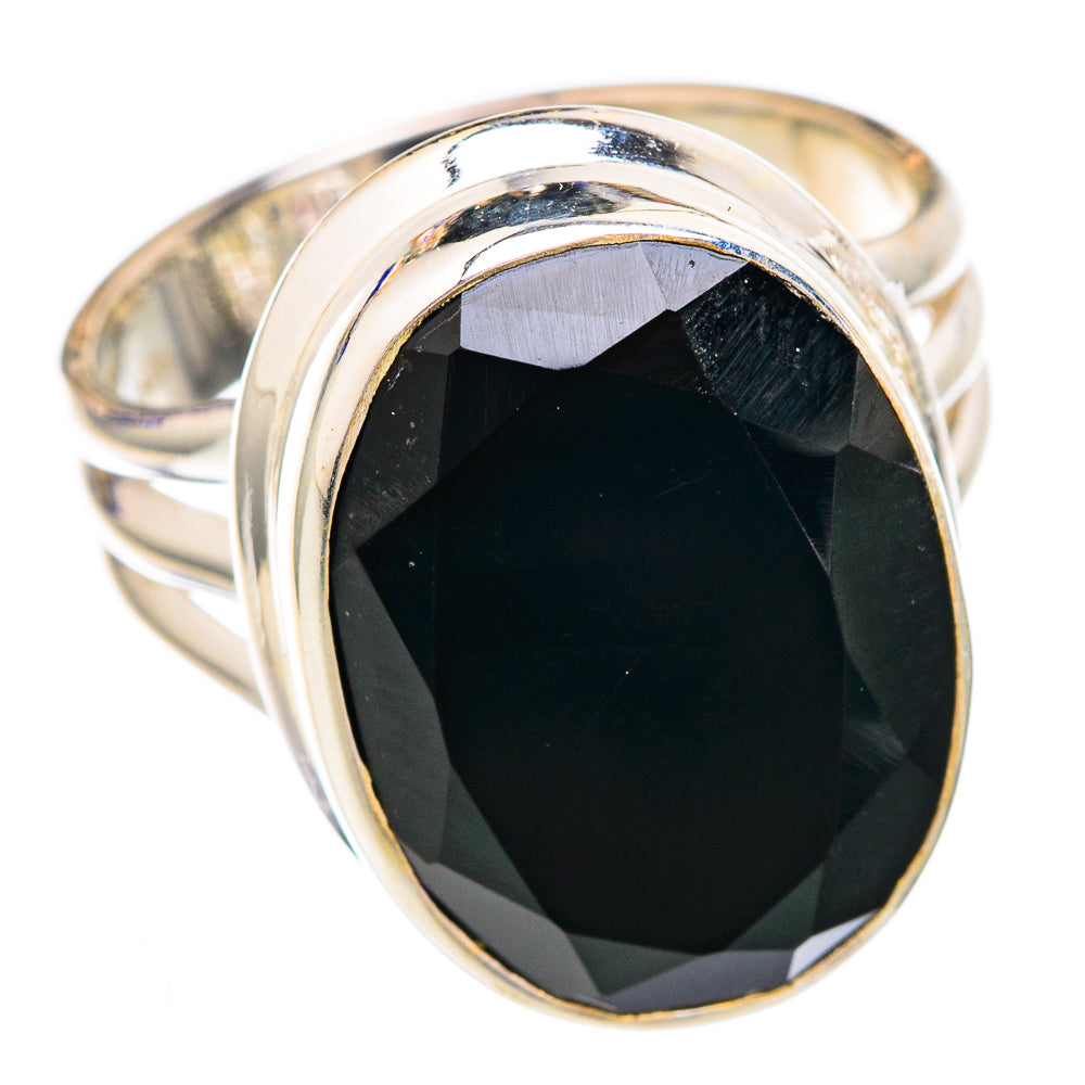 Black Onyx Rings handcrafted by Ana Silver Co - RING102398