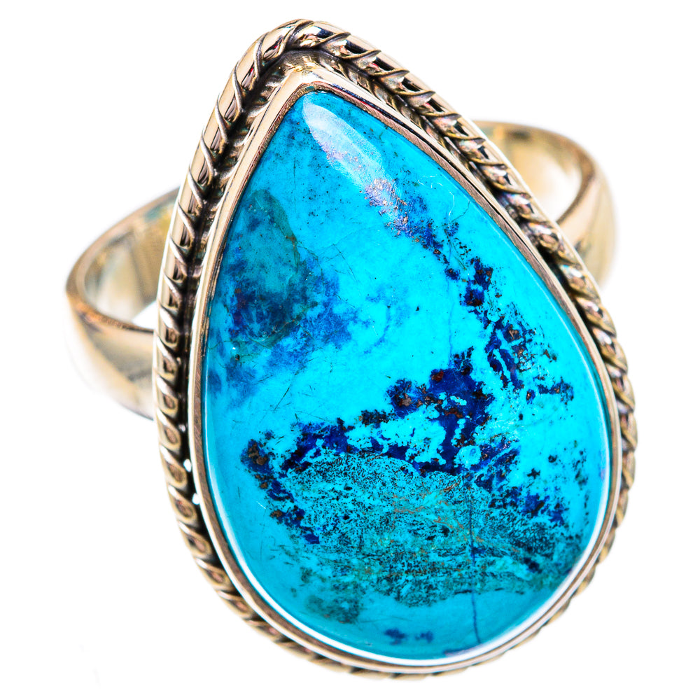 Azurite Rings handcrafted by Ana Silver Co - RING102427 - Photo 2