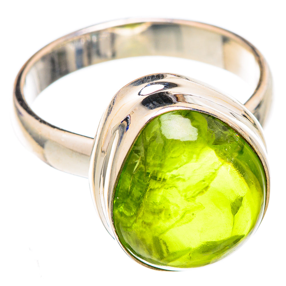 Peridot Rings handcrafted by Ana Silver Co - RING102428 - Photo 2
