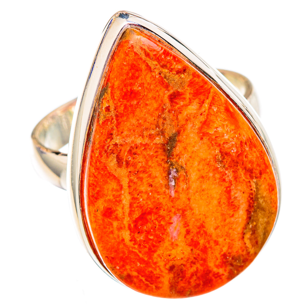 Sponge Coral Rings handcrafted by Ana Silver Co - RING102434 - Photo 2