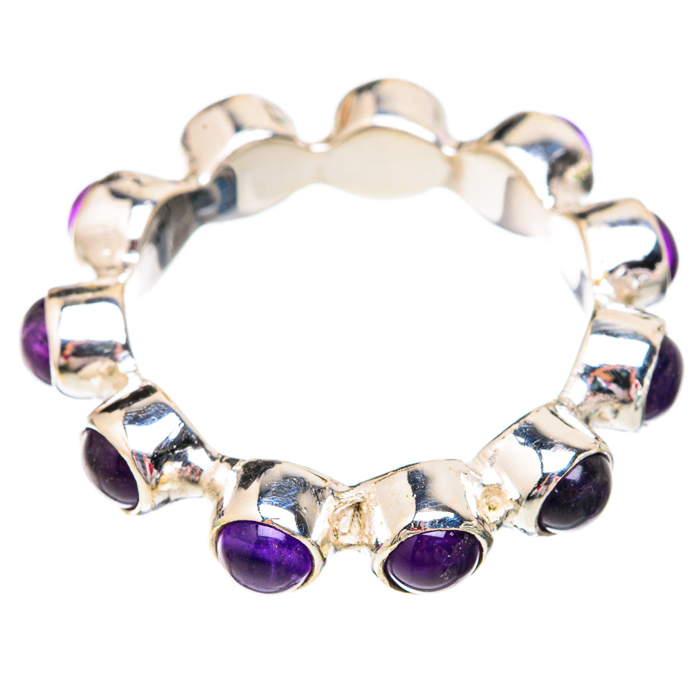 Amethyst Rings handcrafted by Ana Silver Co - RING102455 - Photo 2