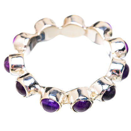Amethyst Rings handcrafted by Ana Silver Co - RING102455 - Photo 2