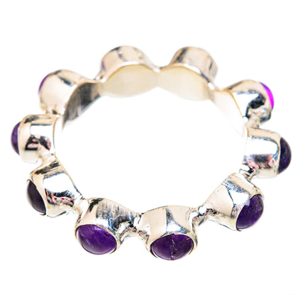 Amethyst Rings handcrafted by Ana Silver Co - RING102477 - Photo 2