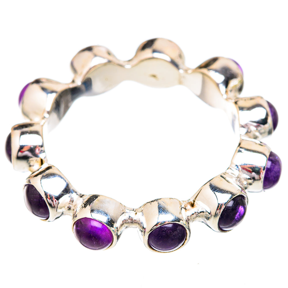 Amethyst Rings handcrafted by Ana Silver Co - RING102490 - Photo 2