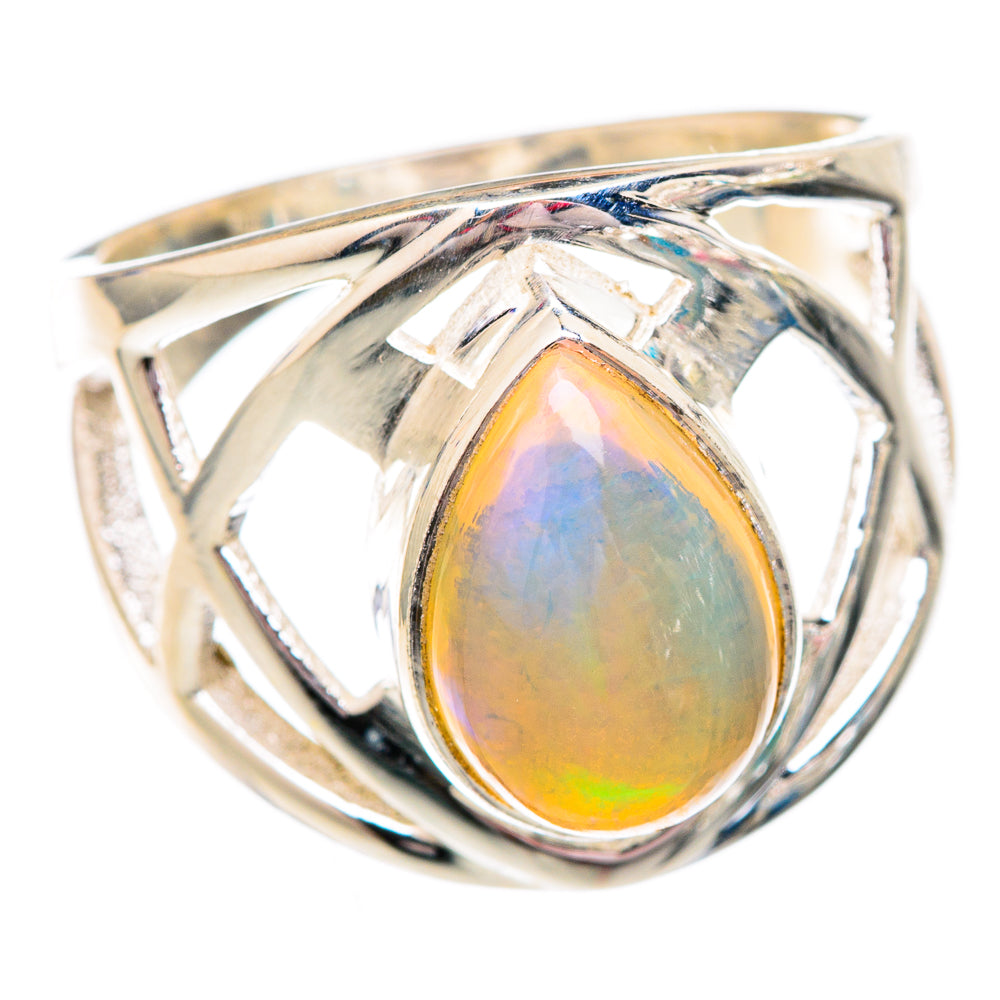 Ethiopian Opal Rings handcrafted by Ana Silver Co - RING102494