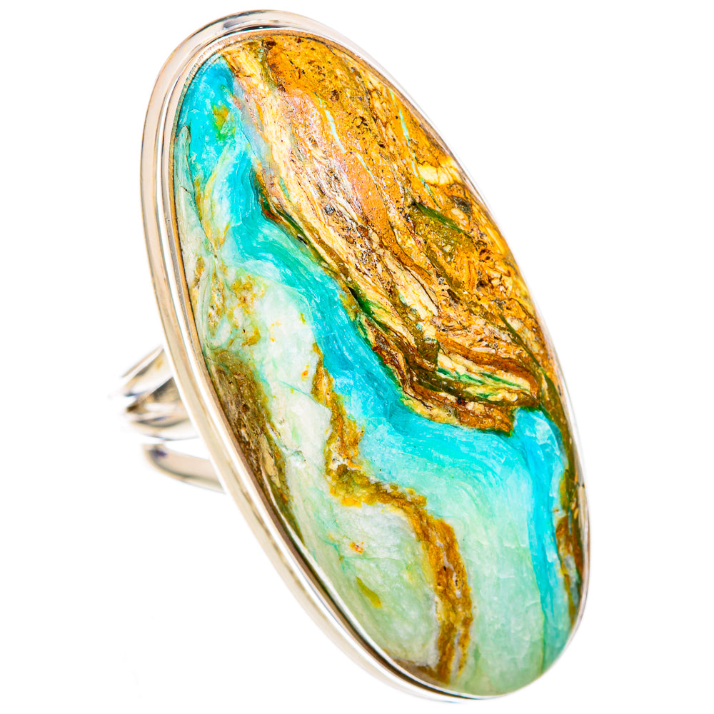 Peruvian Opal Rings handcrafted by Ana Silver Co - RING102534